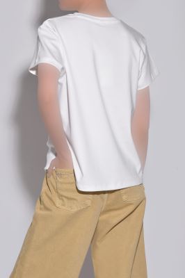 تیشرت آستین کوتاه گلدوزی