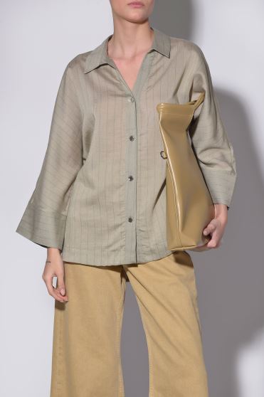 شومیز آستین بلند راه راه