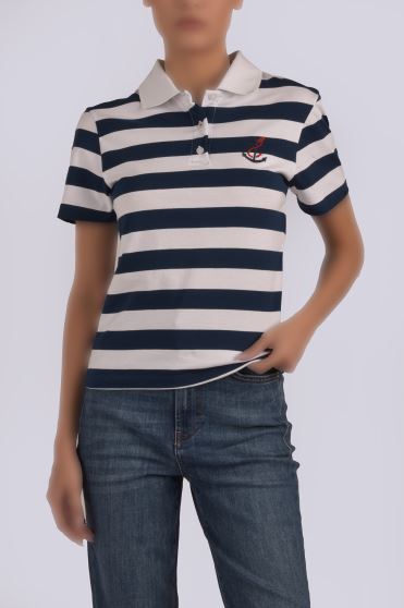 پولوشرت آستین کوتاه زنانه