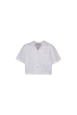 شومیز آستین کوتاه خامه دوزی