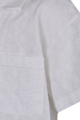 شومیز آستین کوتاه خامه دوزی