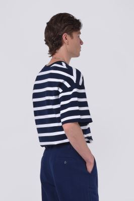 تیشرت آستین کوتاه راه راه