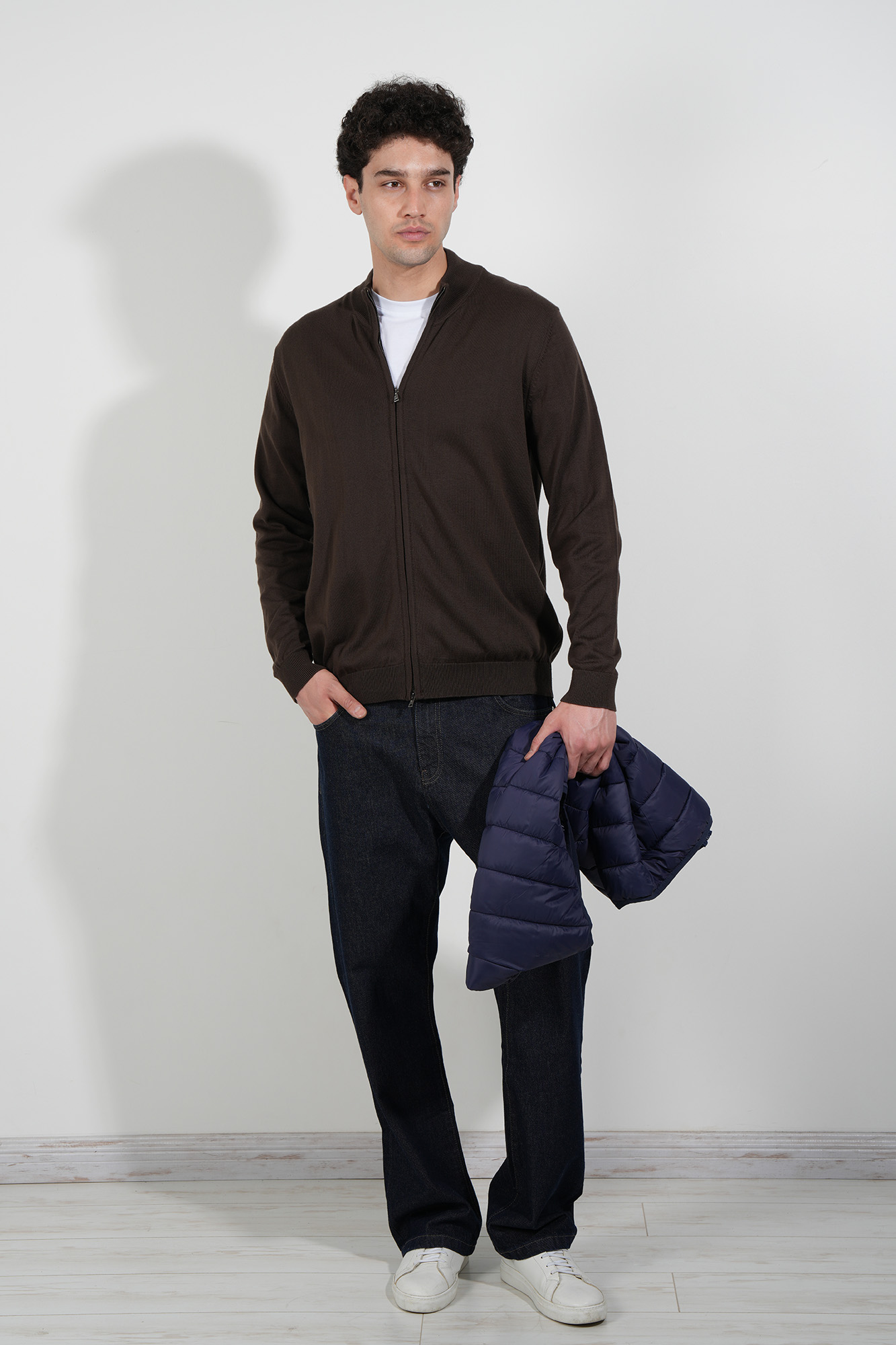 ژاکت بافت ساده