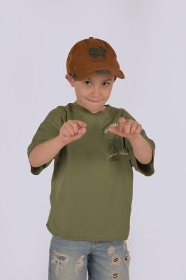 تیشرت آستین کوتاه چاپ و گلدوزی