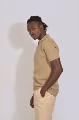 پولوشرت بافت آستین کوتاه