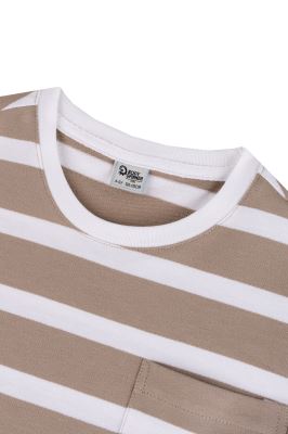 تیشرت آستین کوتاه راه راه