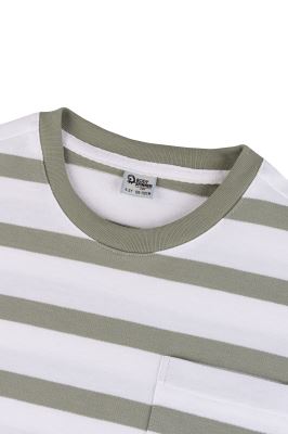 تیشرت آستین کوتاه راه راه