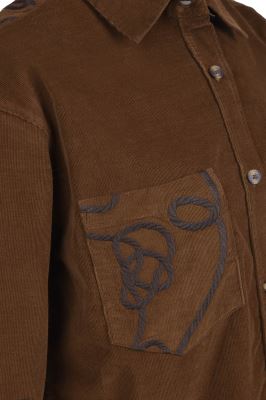 شومیز آستین بلند مخمل