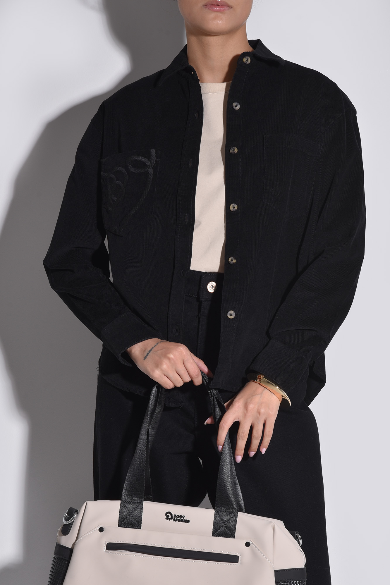 شومیز آستین بلند مخمل