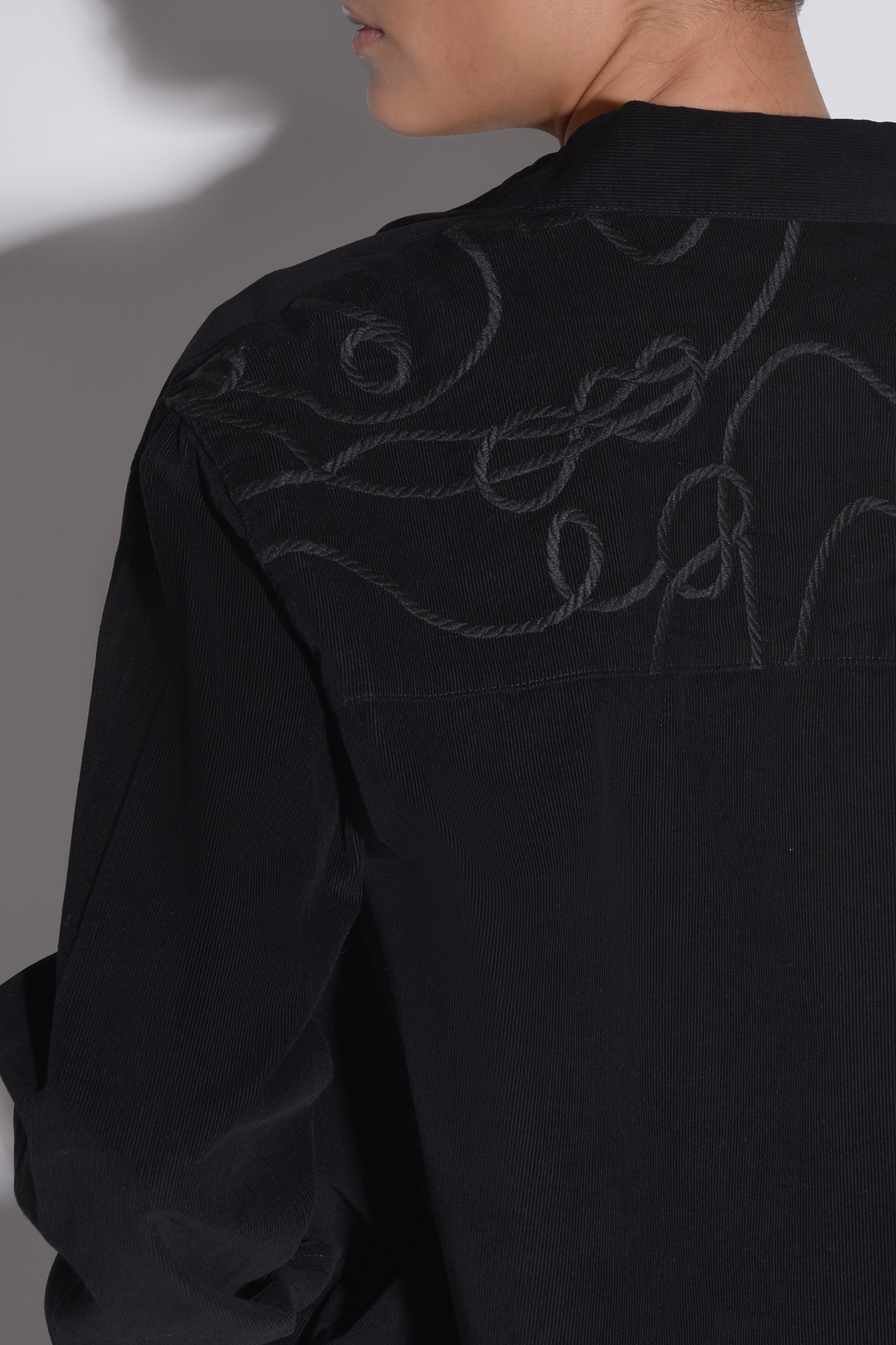 شومیز آستین بلند مخمل