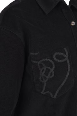 شومیز آستین بلند مخمل