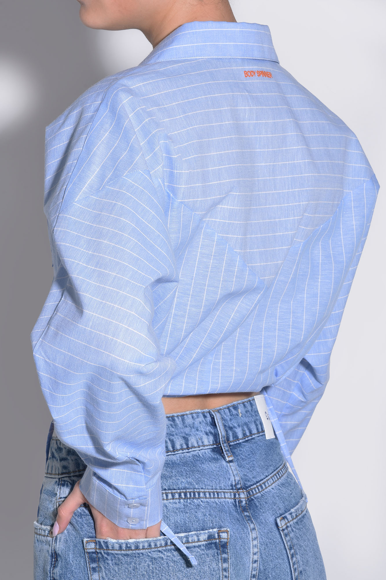 شومیز آستین بلند لینن