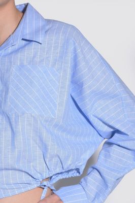 شومیز آستین بلند لینن