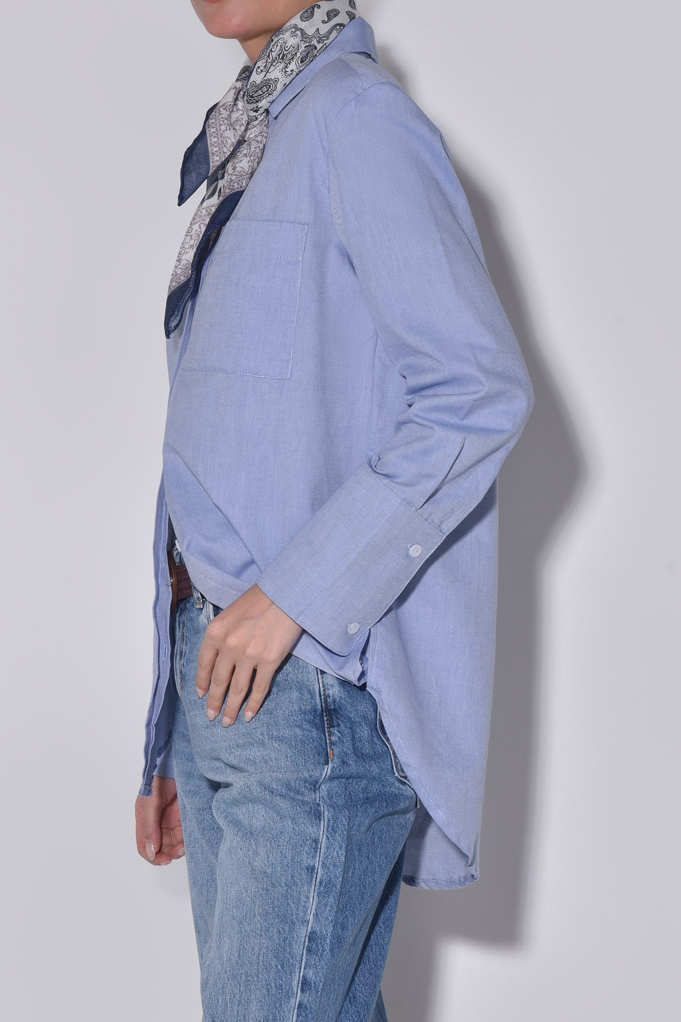 شومیز آستین بلند ساده