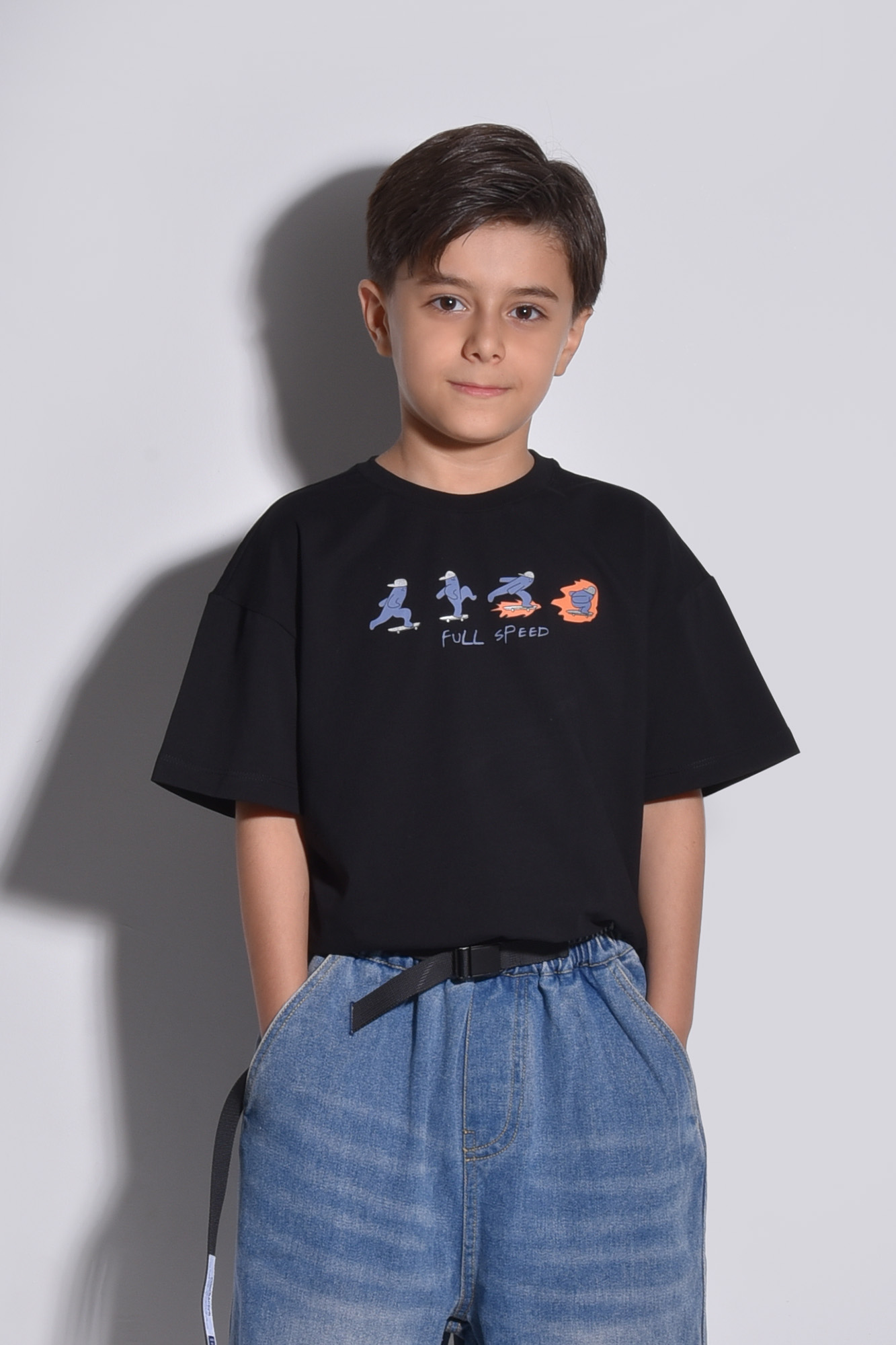 تیشرت آستین کوتاه چاپی