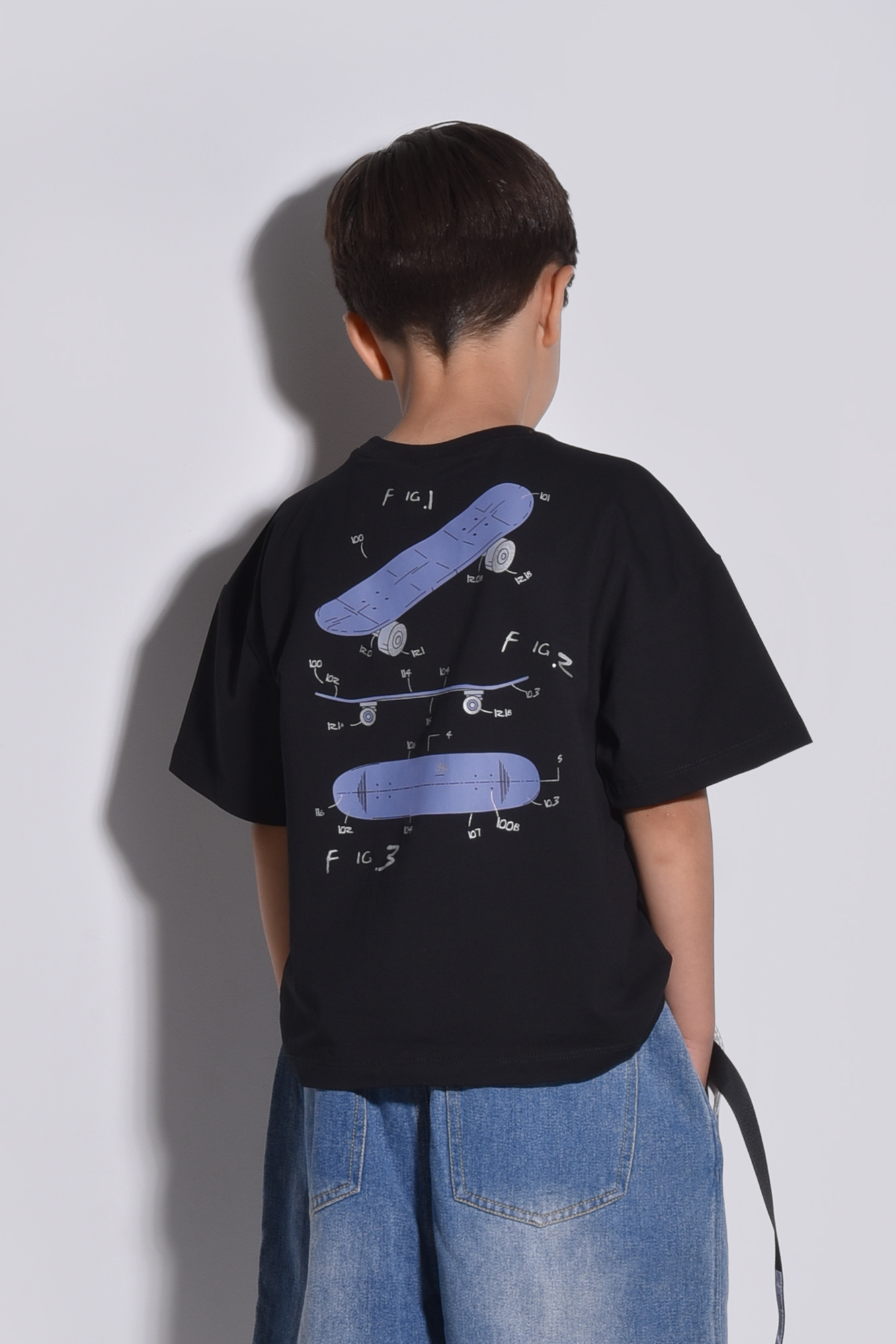 تیشرت آستین کوتاه چاپی