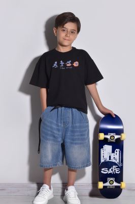 تیشرت آستین کوتاه چاپی