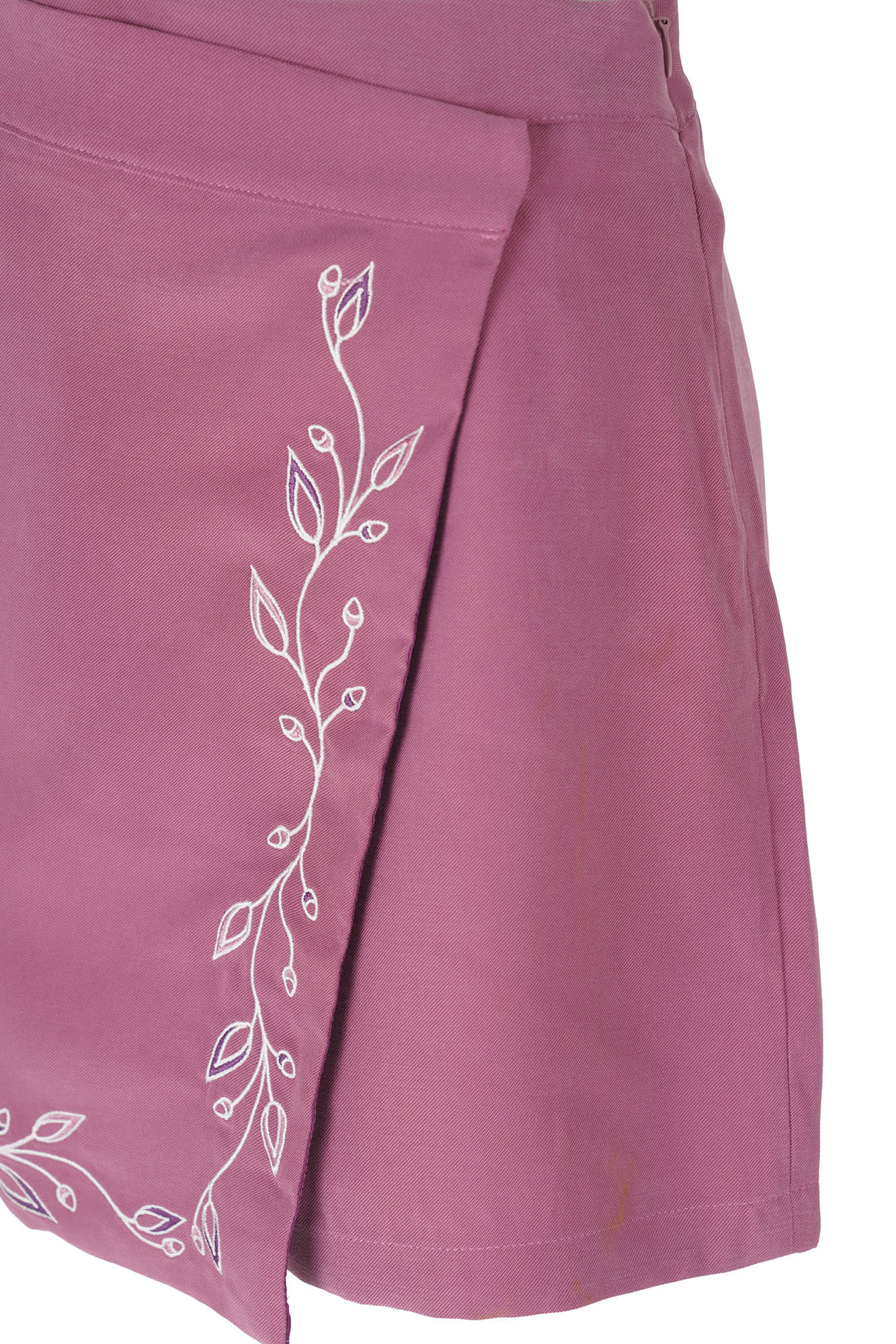 شلوارک پارچه ای گلدوزی