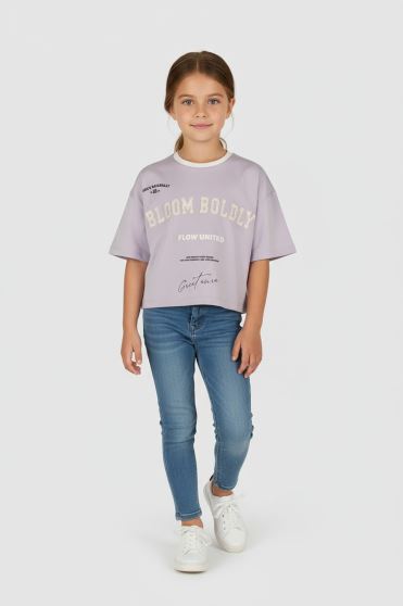 تیشرت آستین کوتاه چاپی