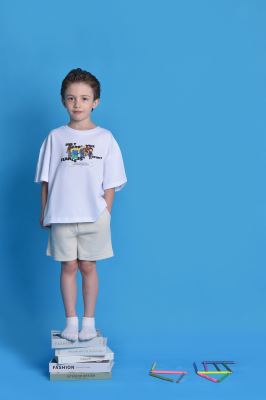 تیشرت آستین کوتاه چاپی