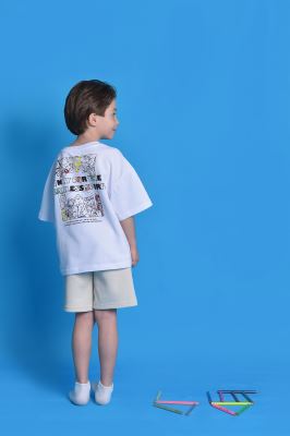 تیشرت آستین کوتاه چاپی