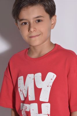 تیشرت آستین کوتاه چاپی