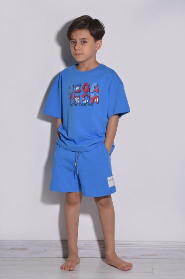 شلوارک تریکو چاپی