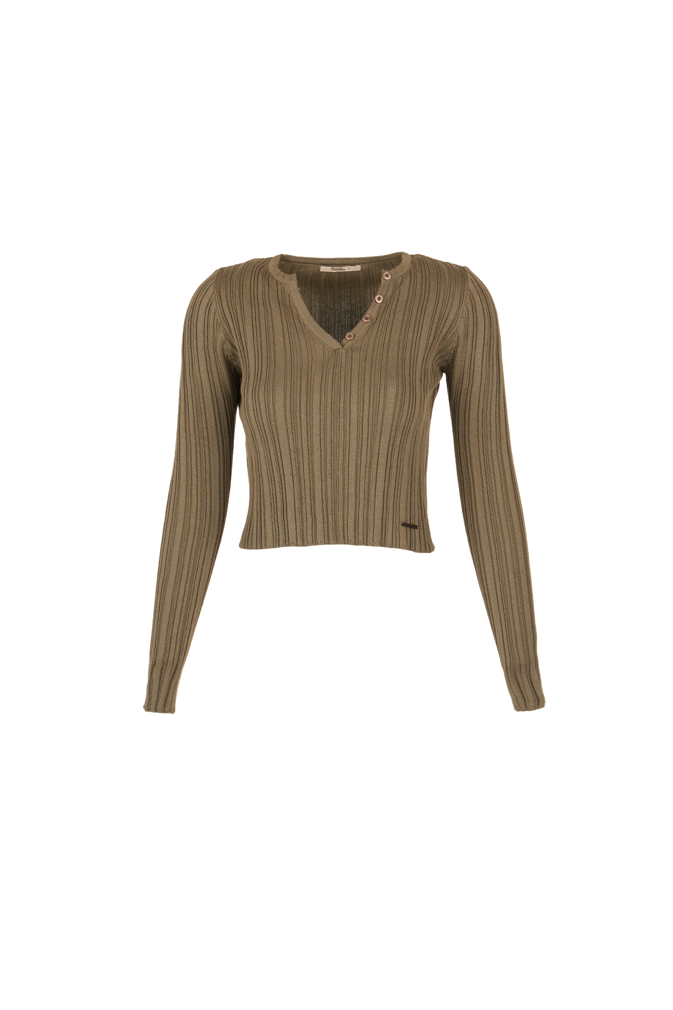 بافت آستین بلند ساده