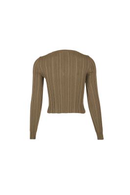 بافت آستین بلند ساده