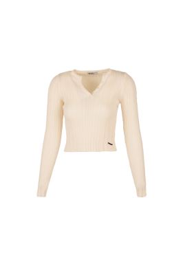 بافت آستین بلند ساده