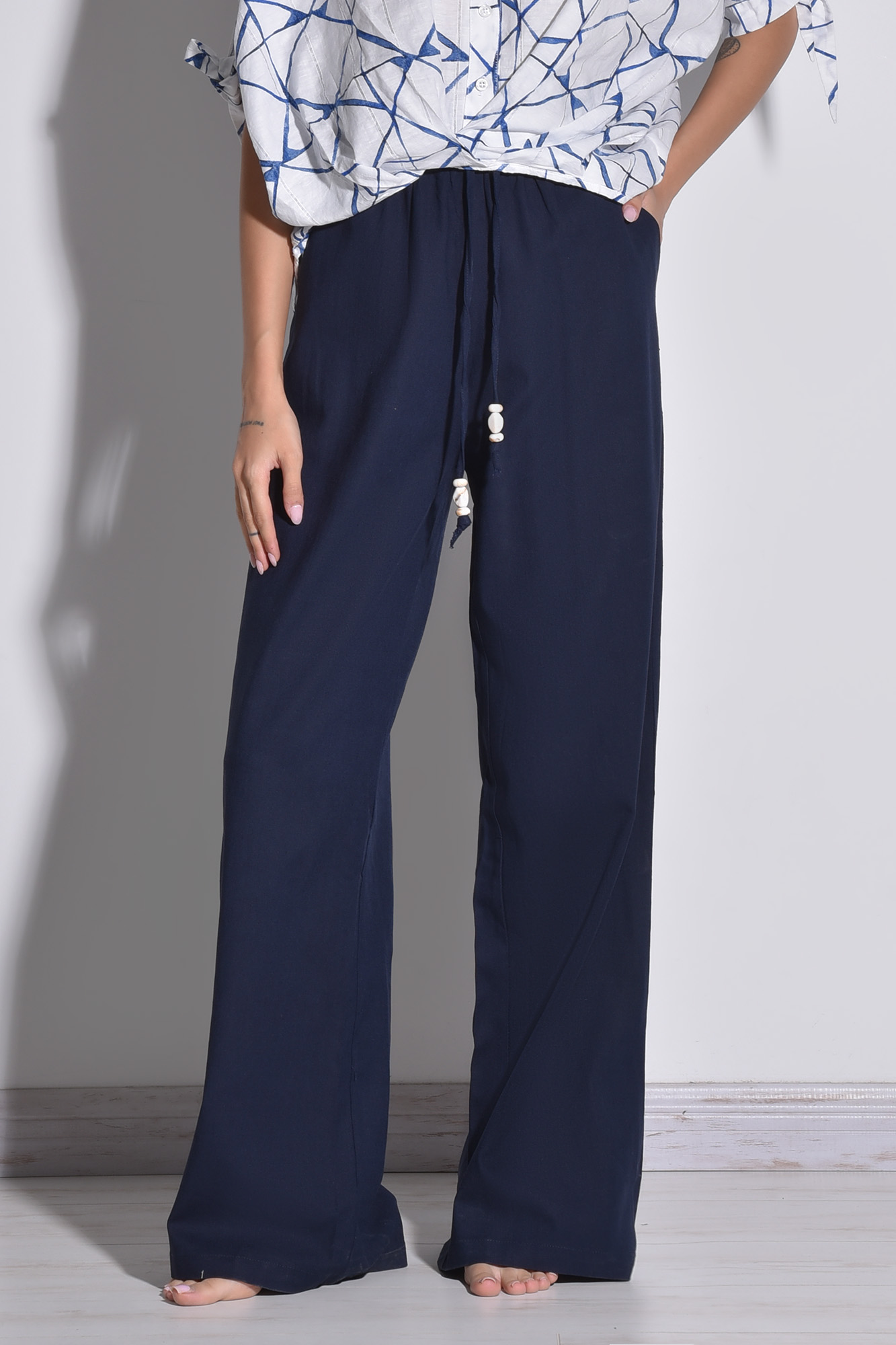 شلوار پارچه ای لینن