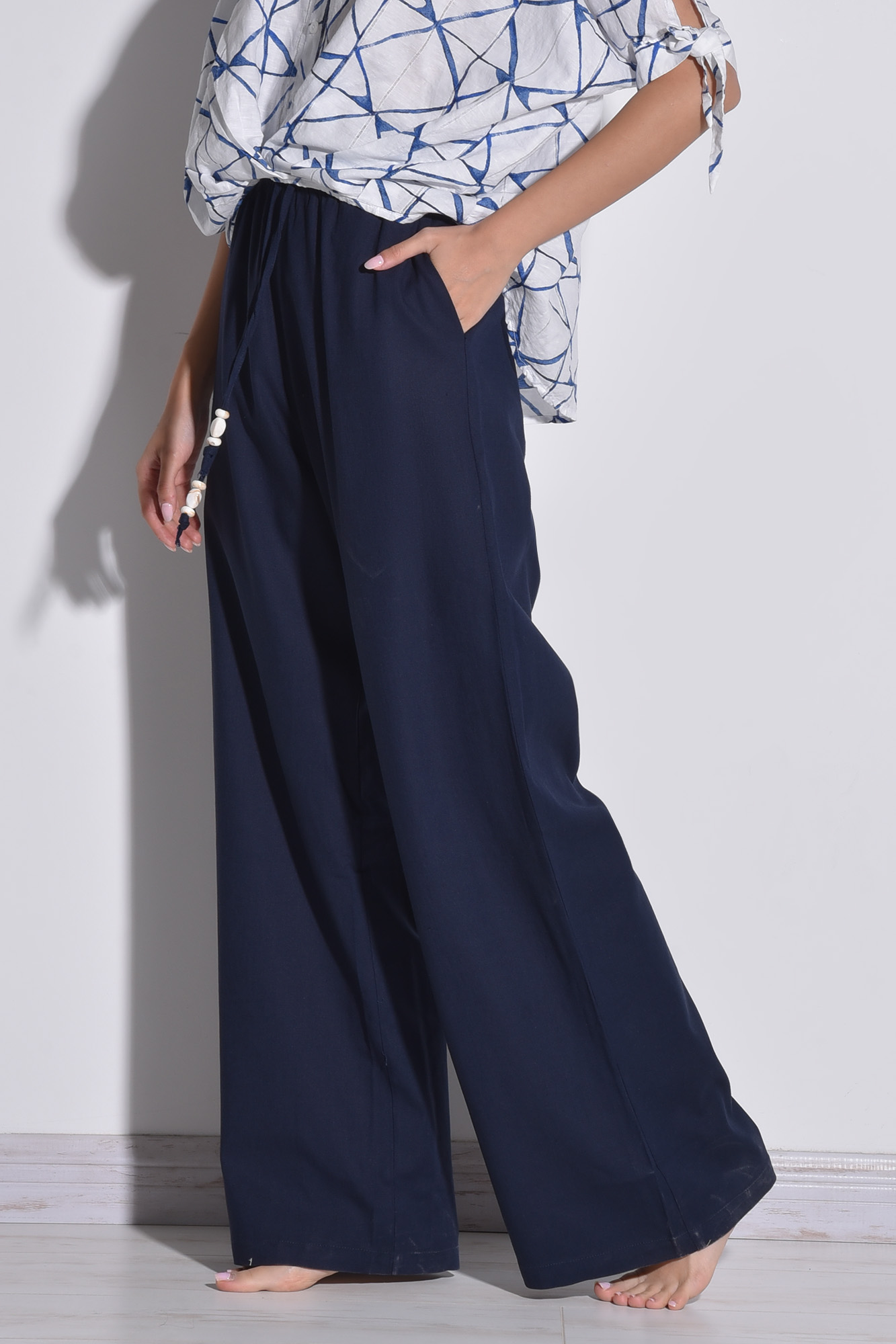 شلوار پارچه ای لینن