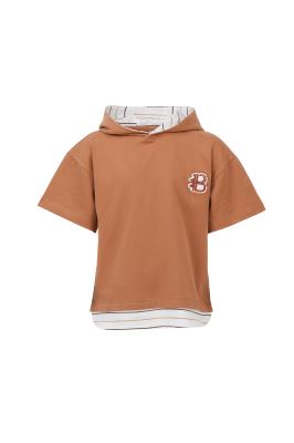 هودی آستین کوتاه گلدوزی