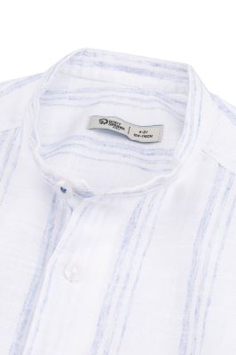 پیراهن آستین بلند راه راه