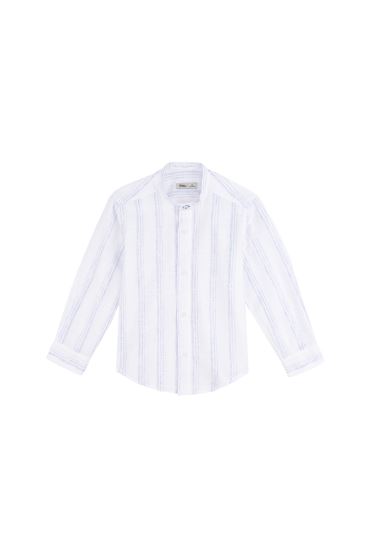 پیراهن آستین بلند راه راه