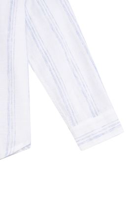 پیراهن آستین بلند راه راه