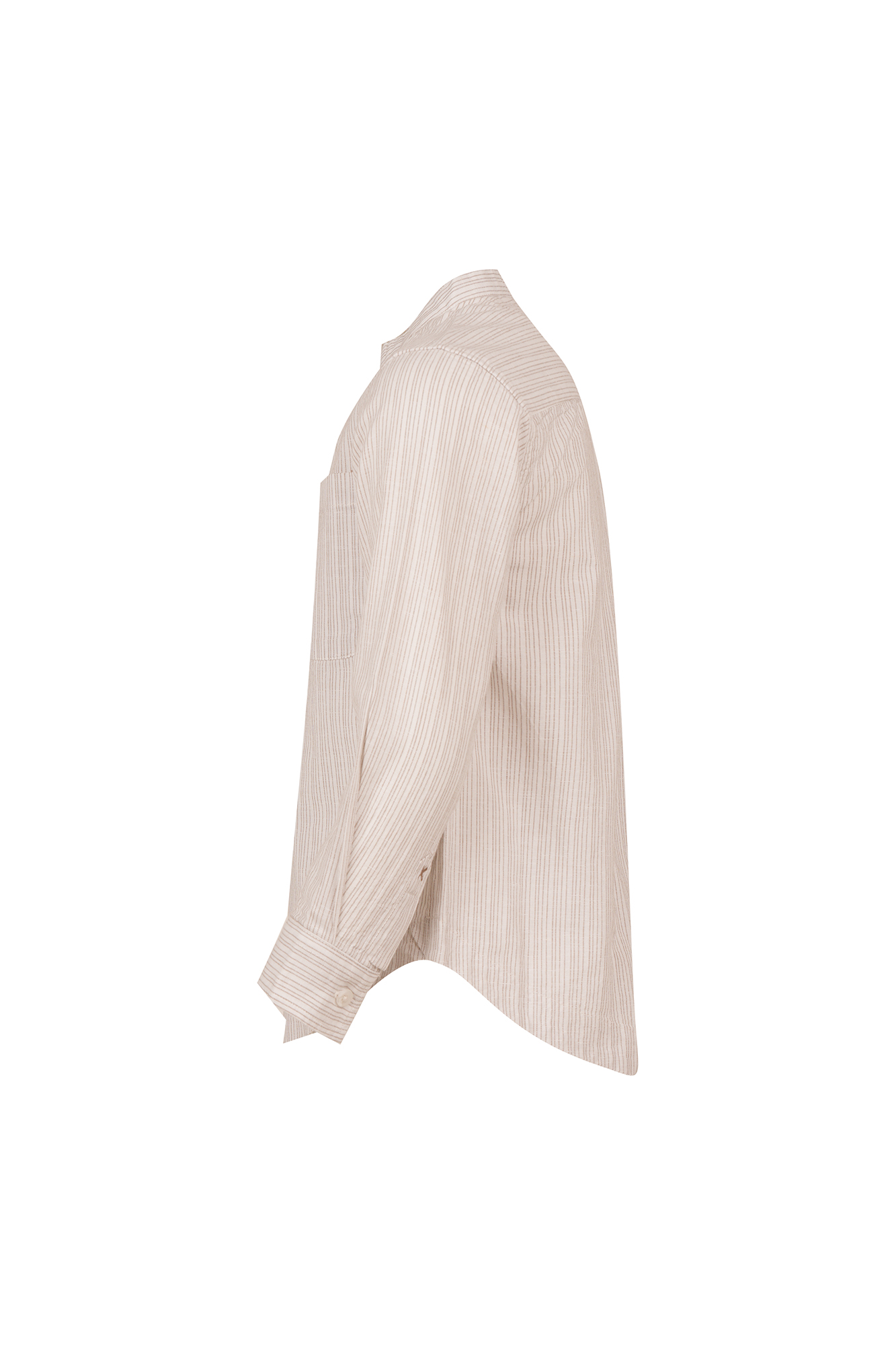 پیراهن آستین بلند راه راه