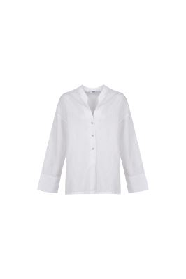 شومیز آستین بلندساده