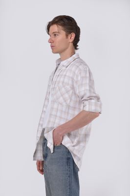 پیراهن آستین بلند لینن