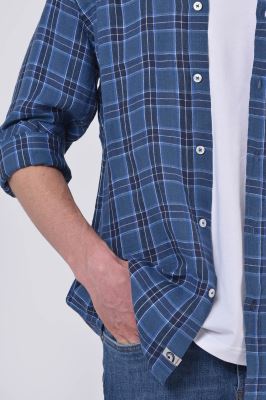 پیراهن آستین بلند لینن