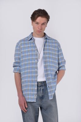 پیراهن آستین بلند لینن