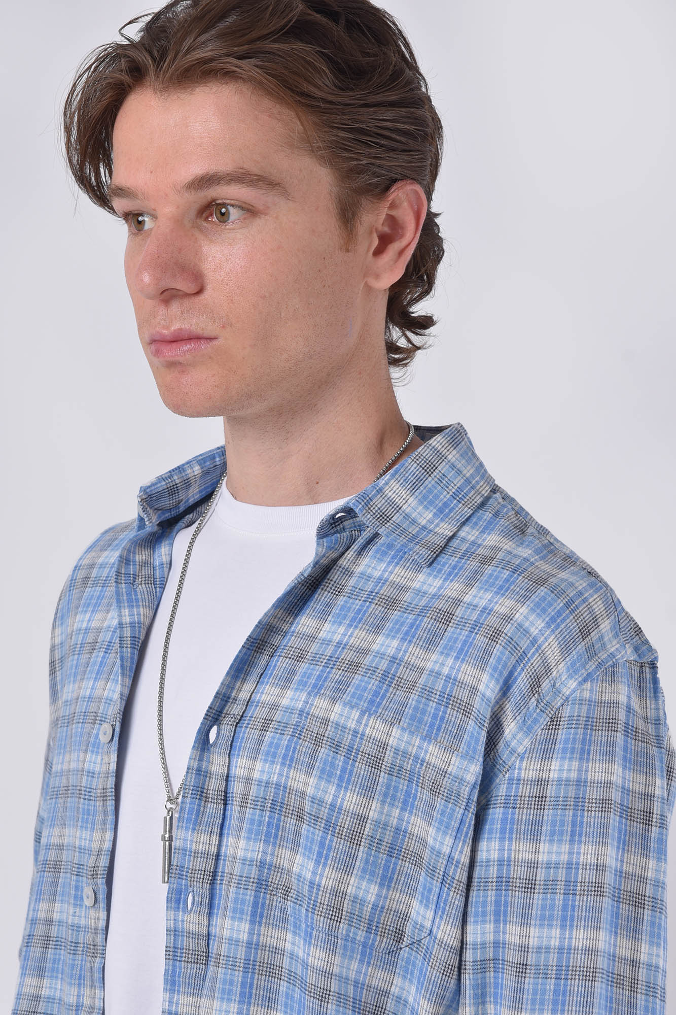 پیراهن آستین بلند لینن