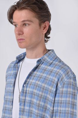 پیراهن آستین بلند لینن