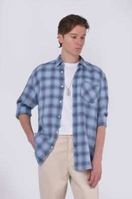 پیراهن آستین بلند لینن