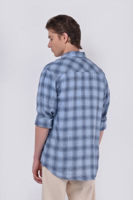 پیراهن آستین بلند لینن