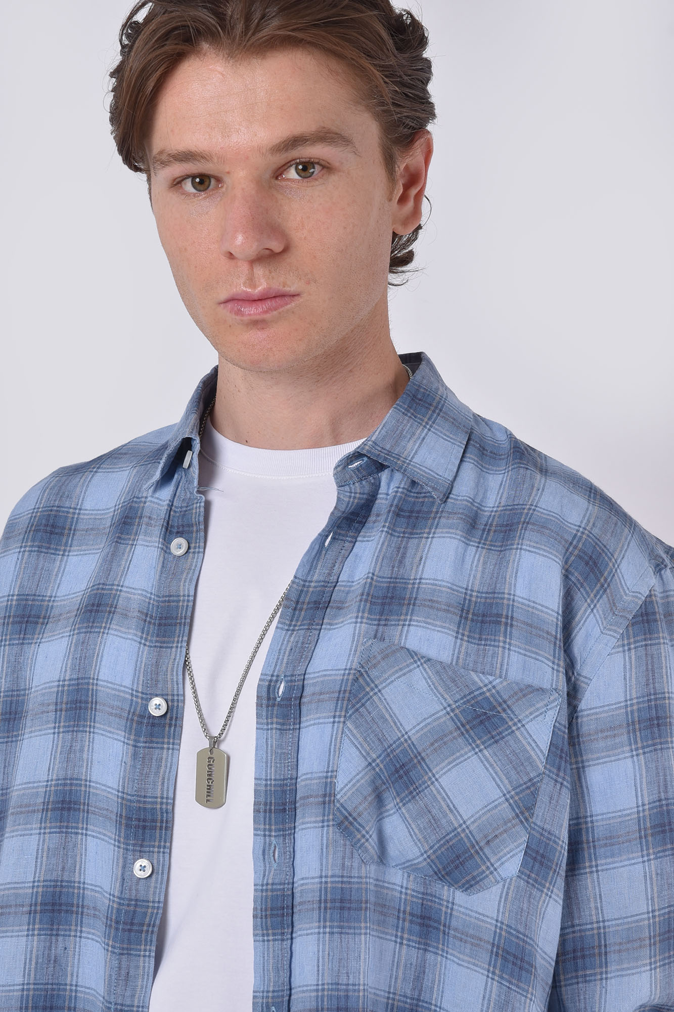 پیراهن آستین بلند لینن