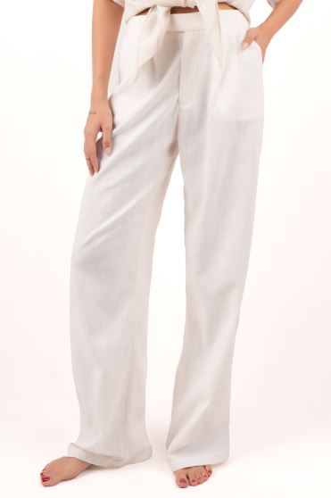 شلوار پارچه ای لینن