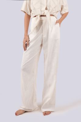 شلوار پارچه ای لینن