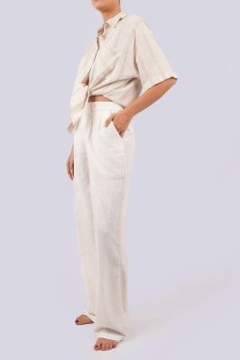 شلوار پارچه ای لینن