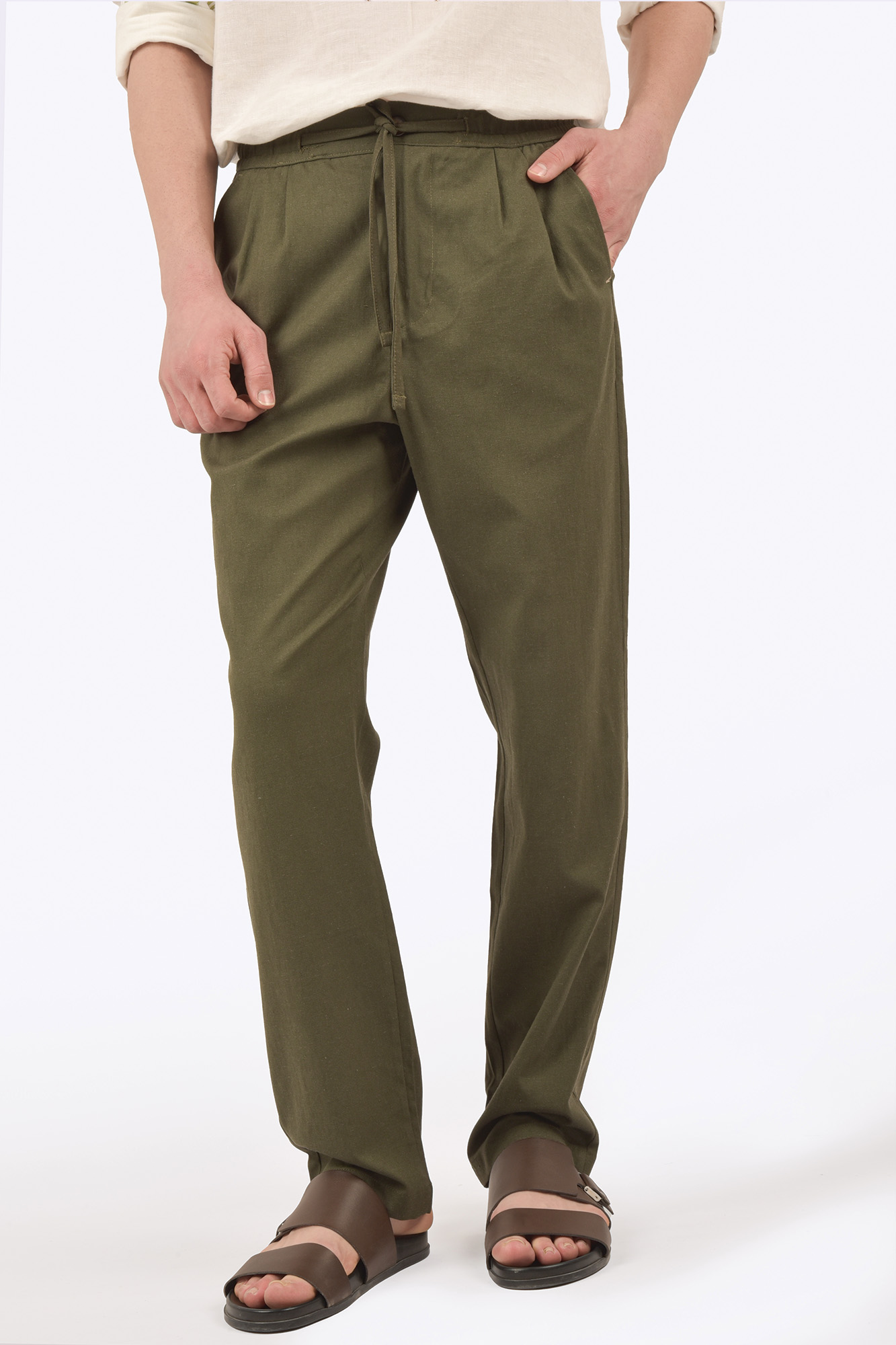 شلوار پارچه ای لینن